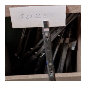 Stahl-Espagnolette-Treibstange lang