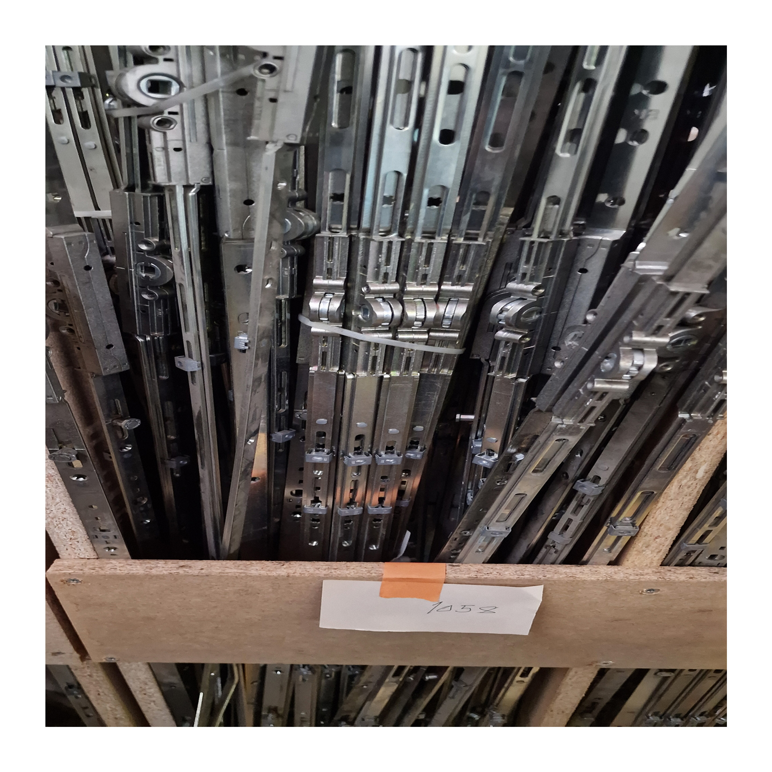 Espagnolette-Treibstange Stahl