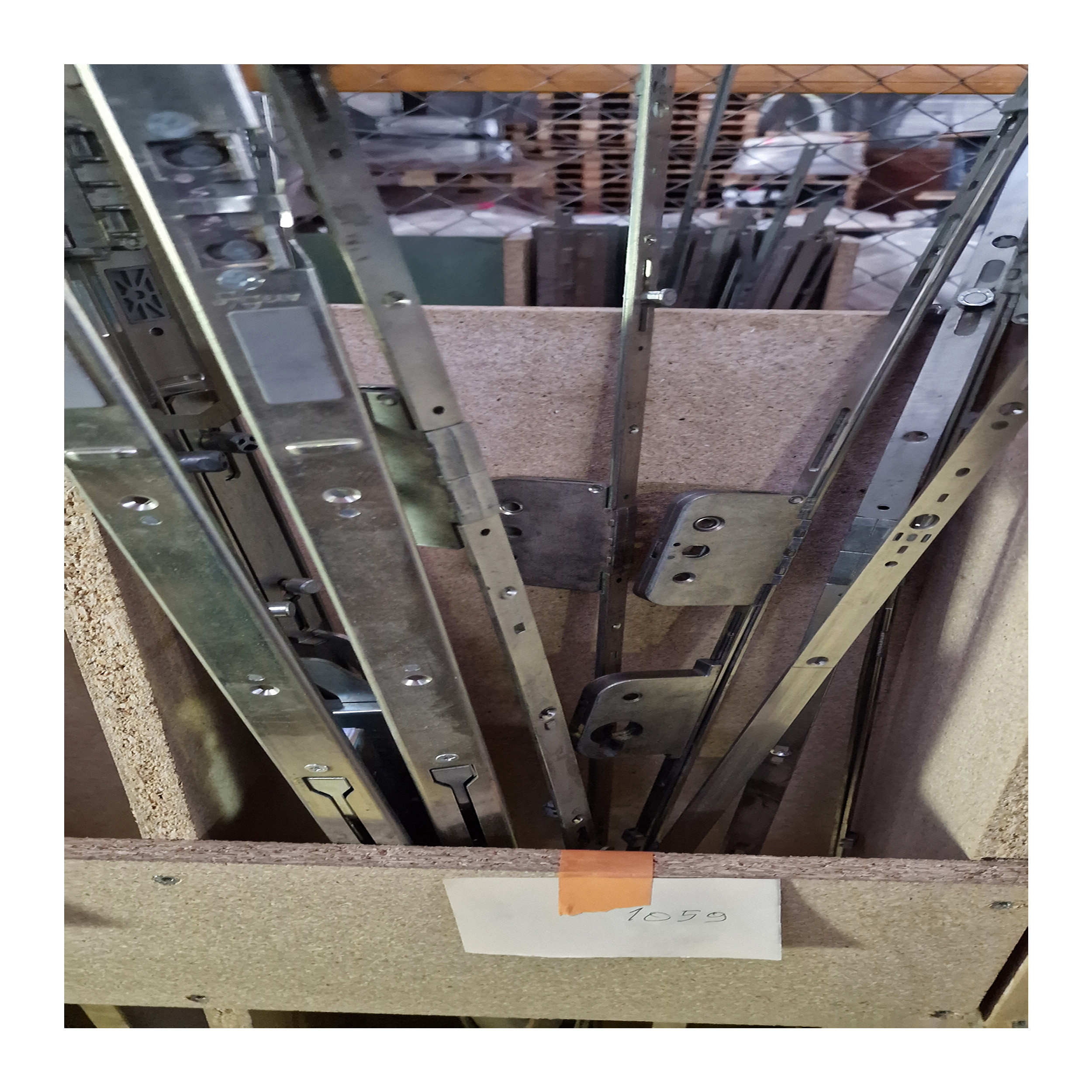 Espagnolette-Treibstange Stahl