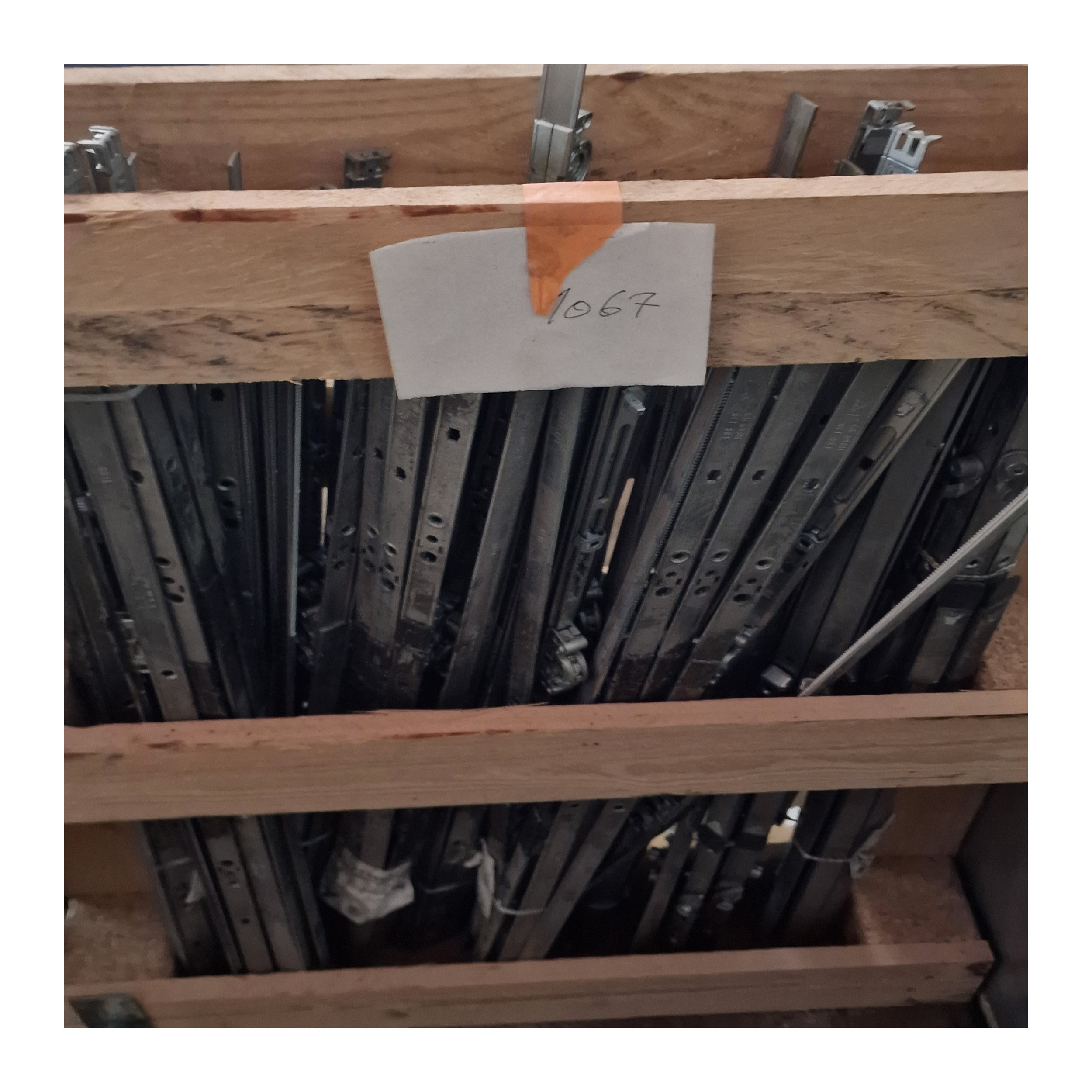 Mehrpunkt-Treibstange Stahl für Türsicherung