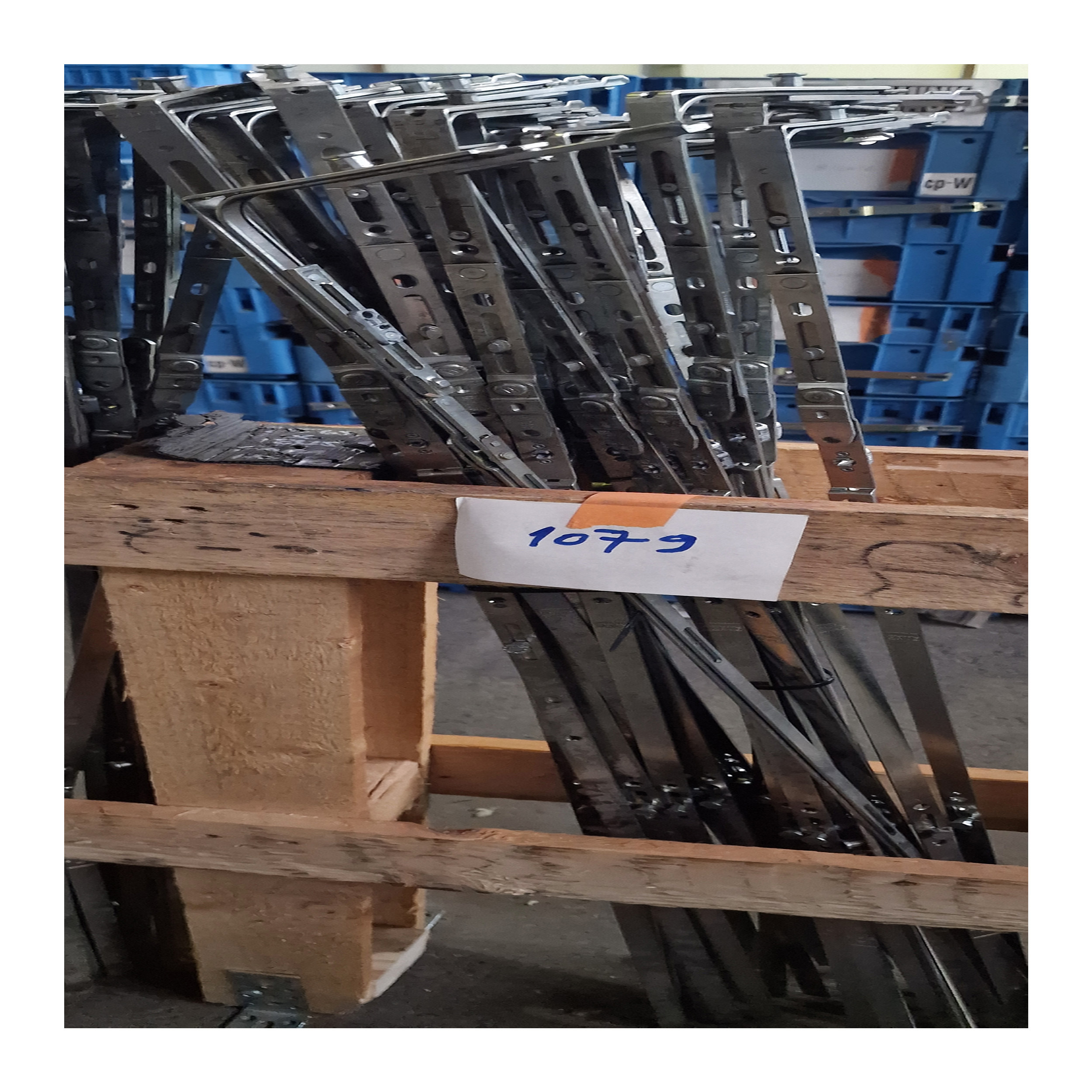 Espagnolette-Treibstange Stahl