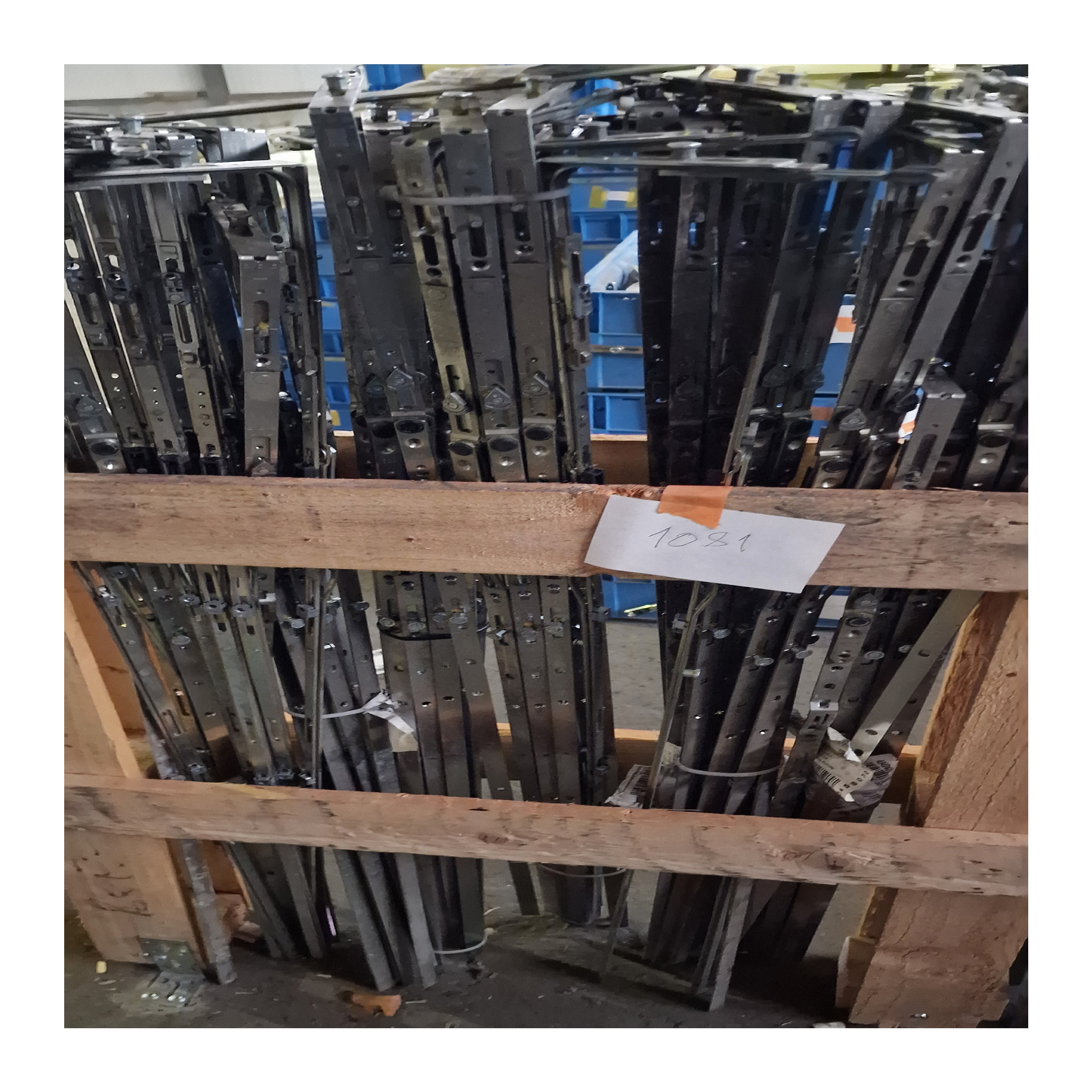 Espagnolette-Treibstangen-Bausatz Stahl