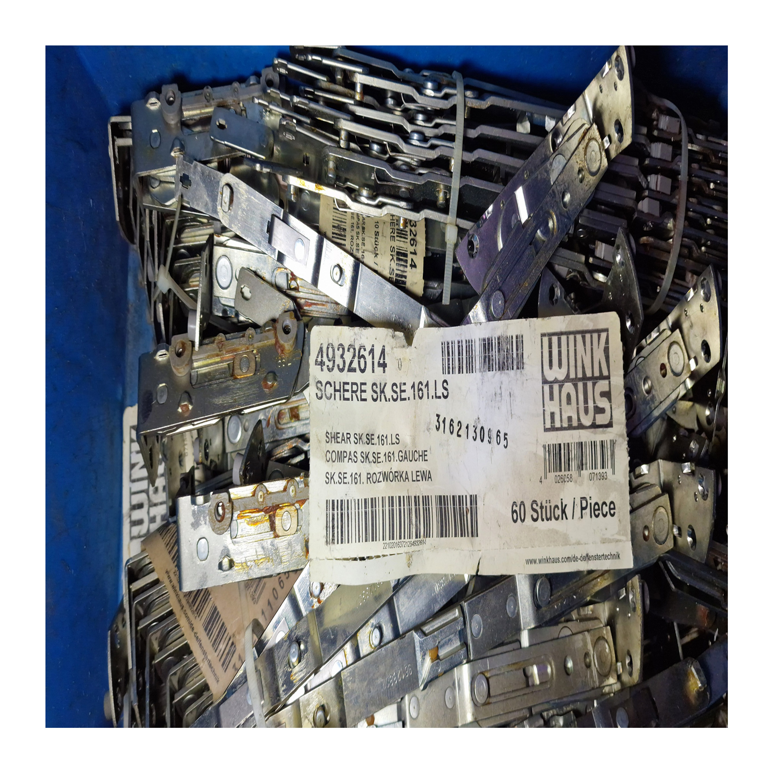 Verstellbares Fensterlager Stahl