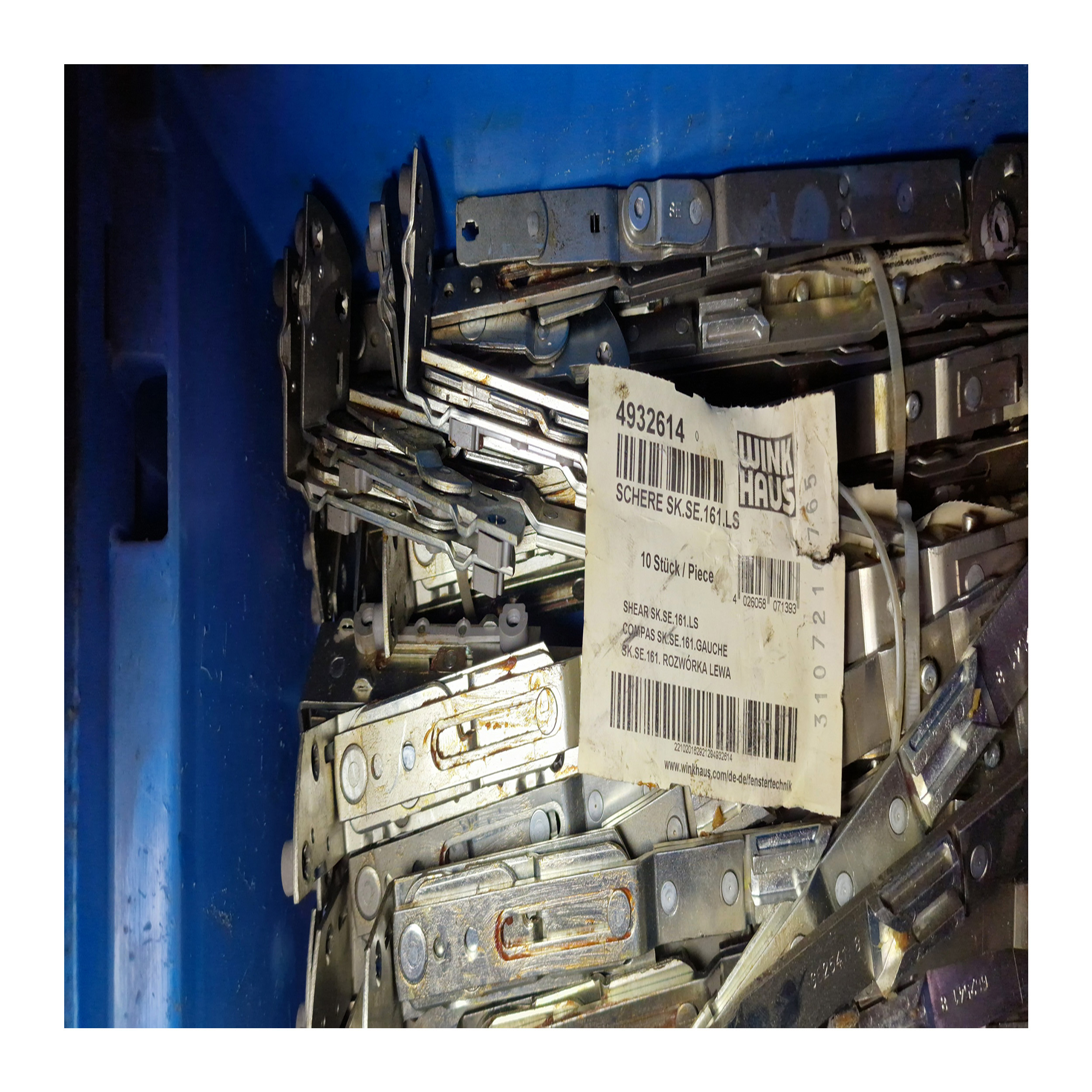 Fensterscharnierarm Kupferlegierung