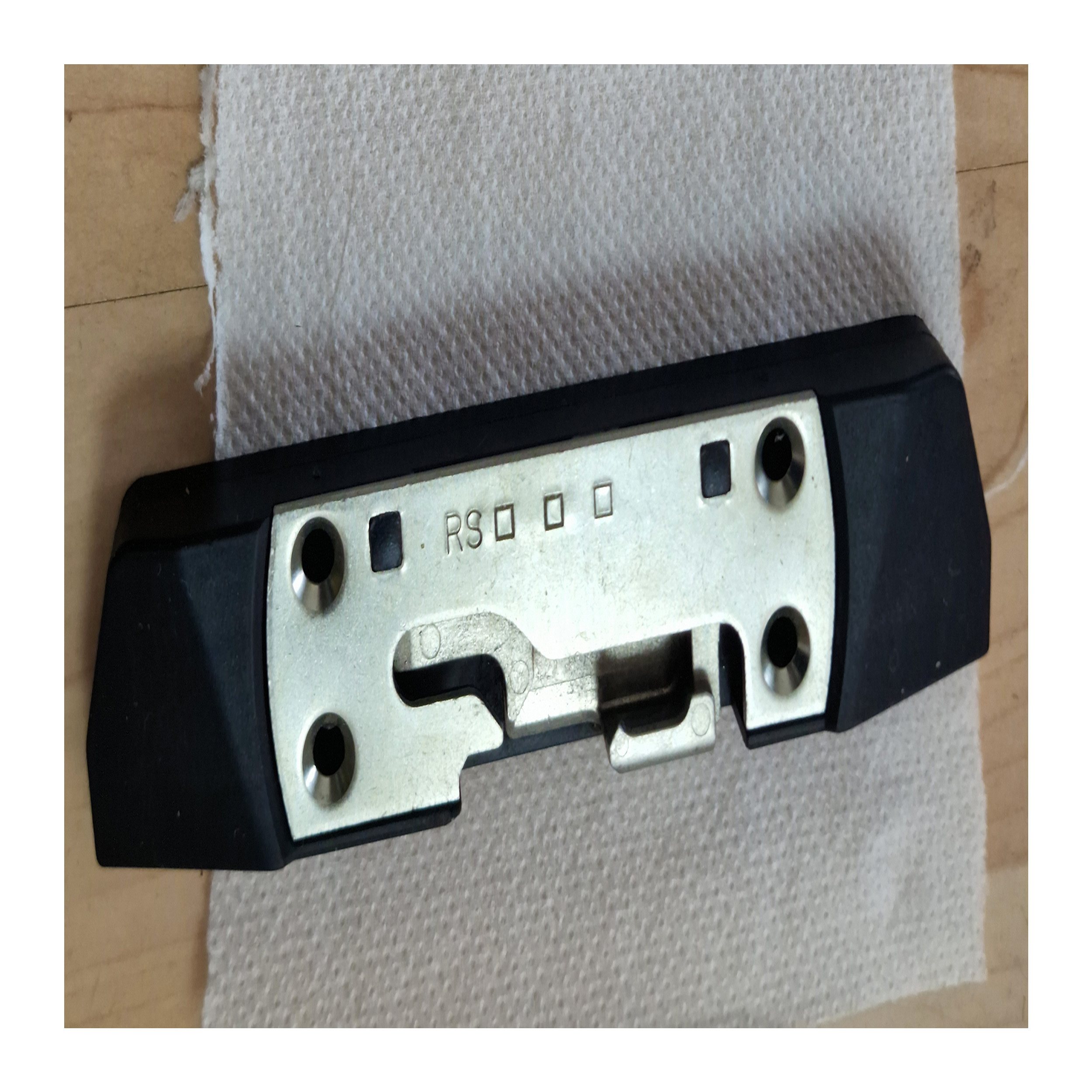 Schiebetür-Rosette Schließblech Metall