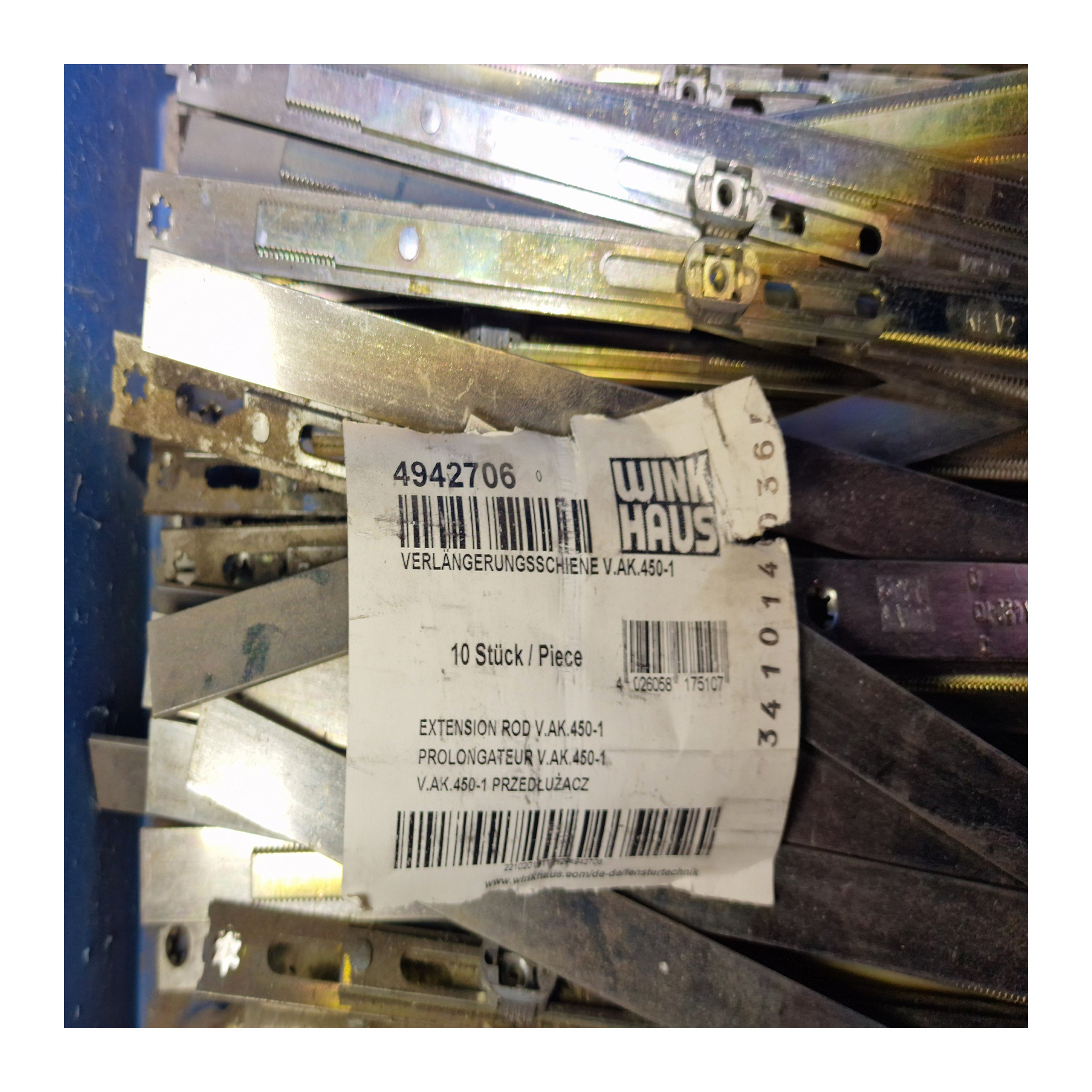 Mehrpunkt-Verriegelungsleiste Stahl