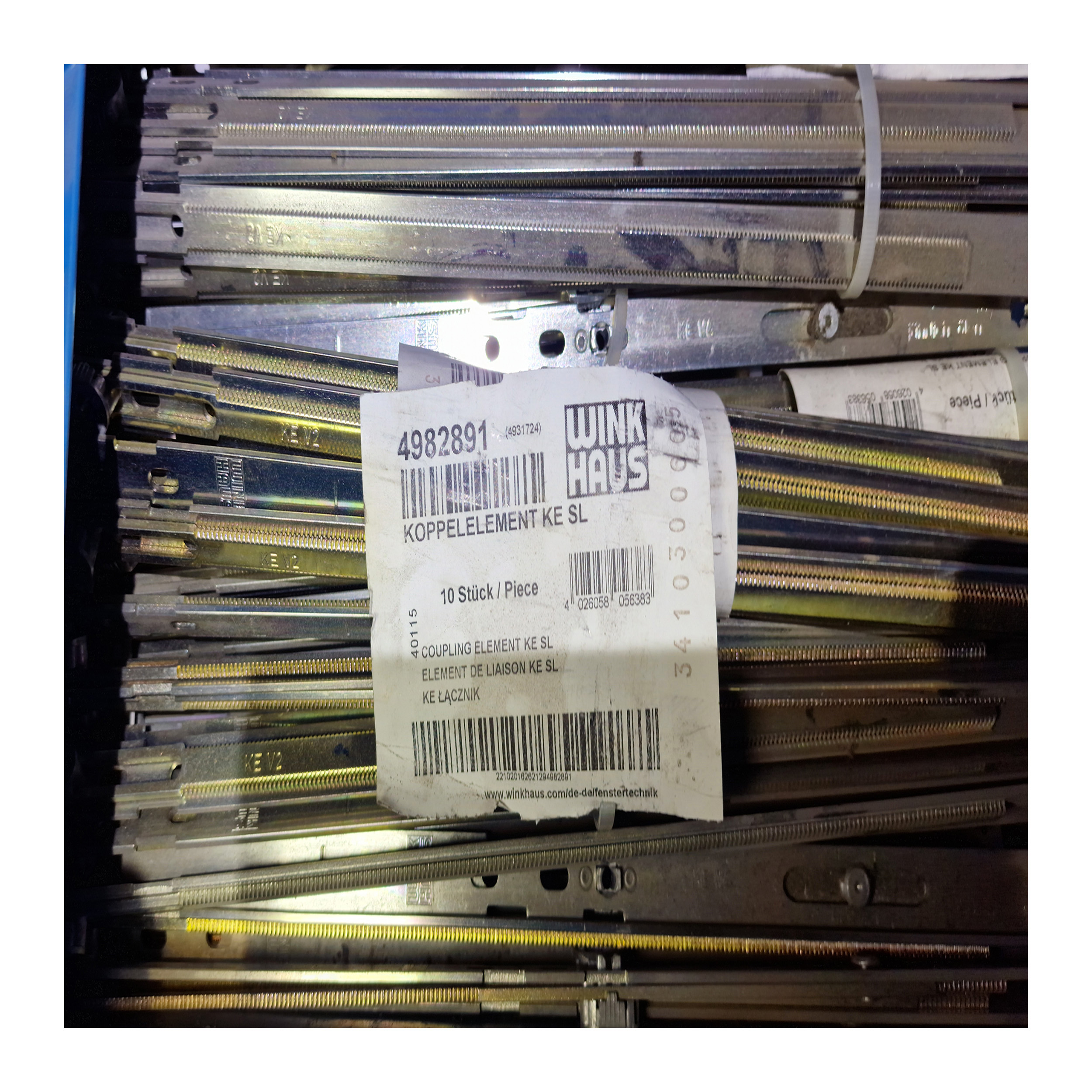 Schiebesicherung Kupfer