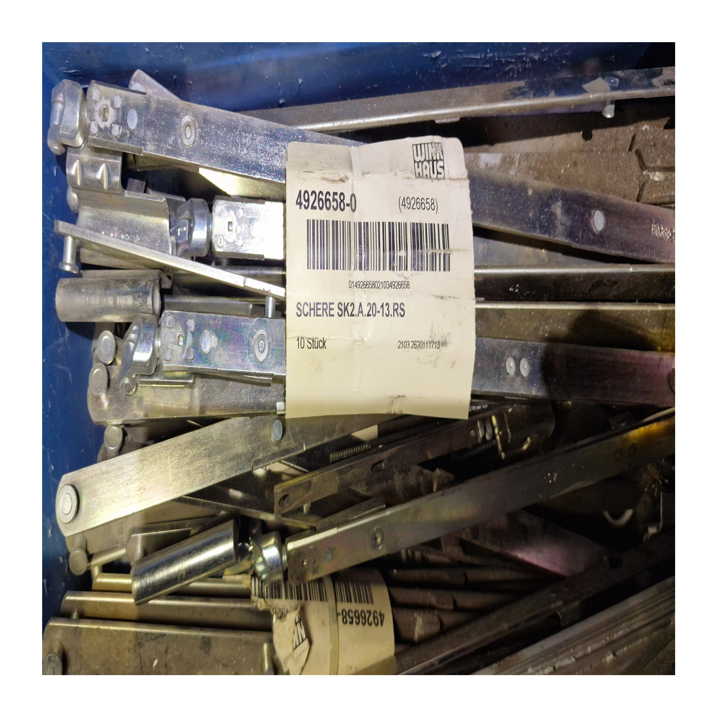 Espagnolette-Treibstange Stahl