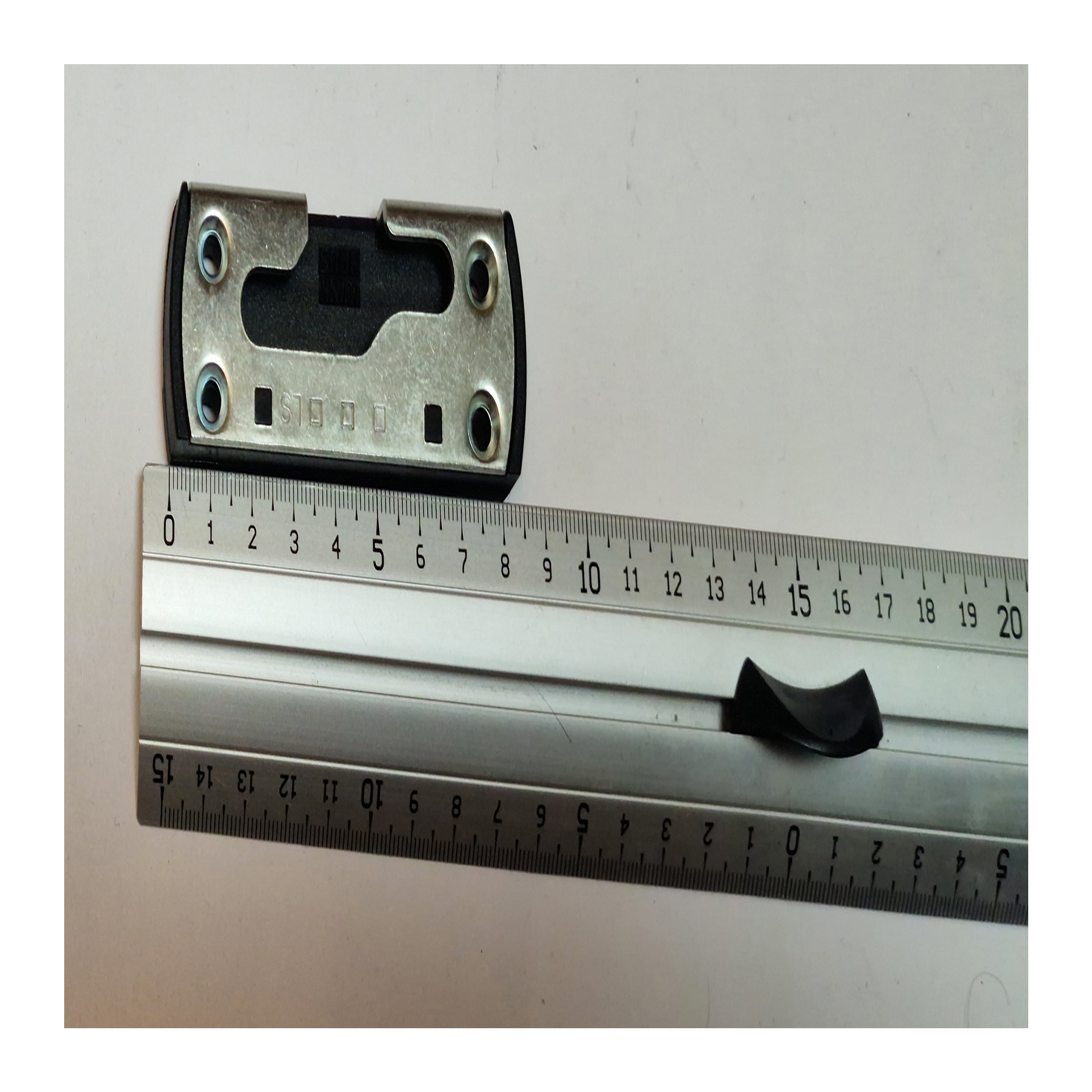 Schiebetür-Griffplatte Metall