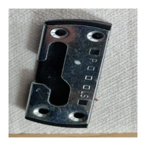 Schließblech Metall mit Kunststoffbasis