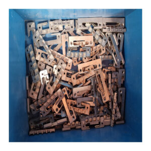 Fenster-Riegelschließblech Messing