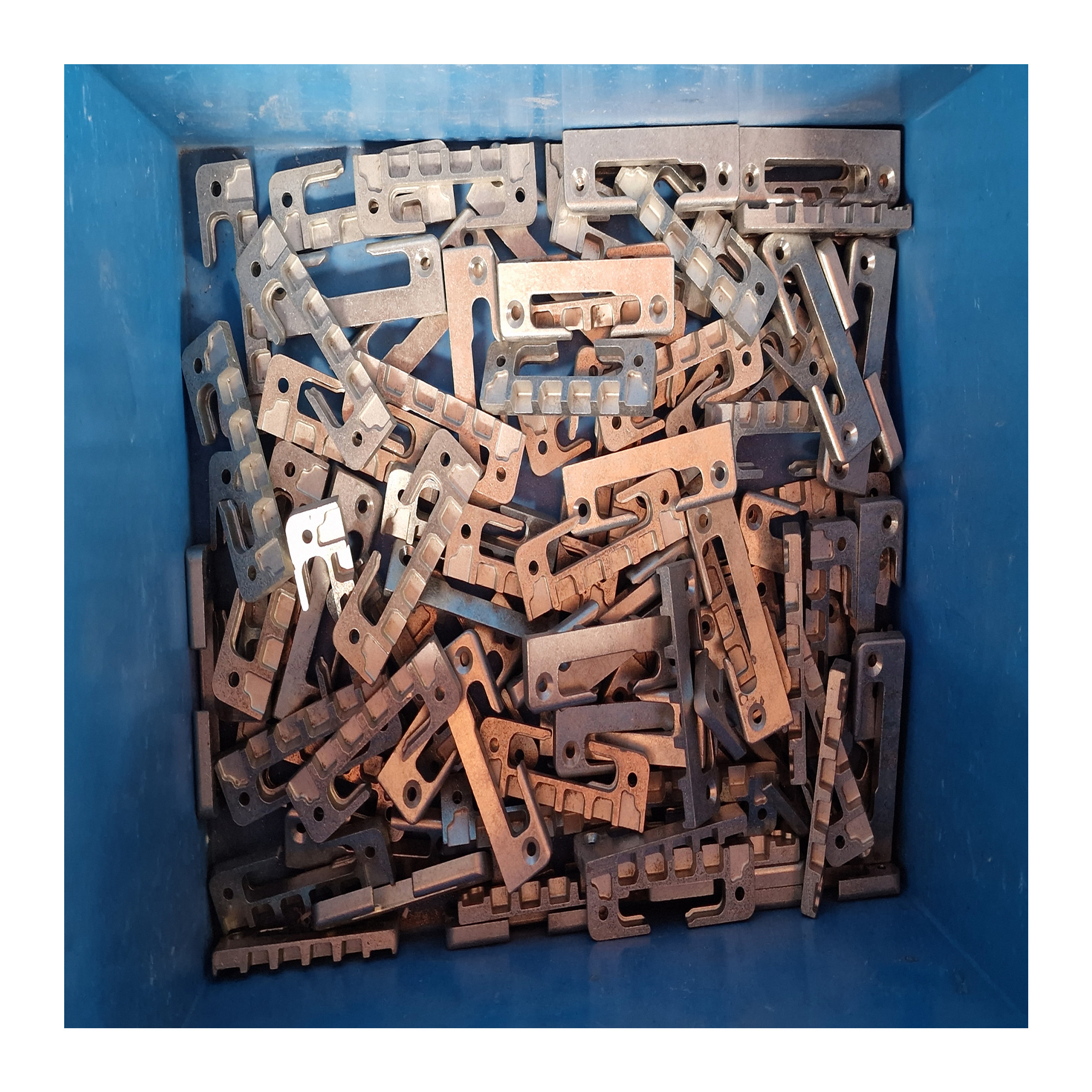 Fenster-Riegelschließblech Messing