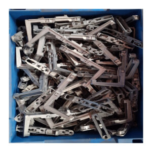 Montageplatte Aluminium für Fenstergriff