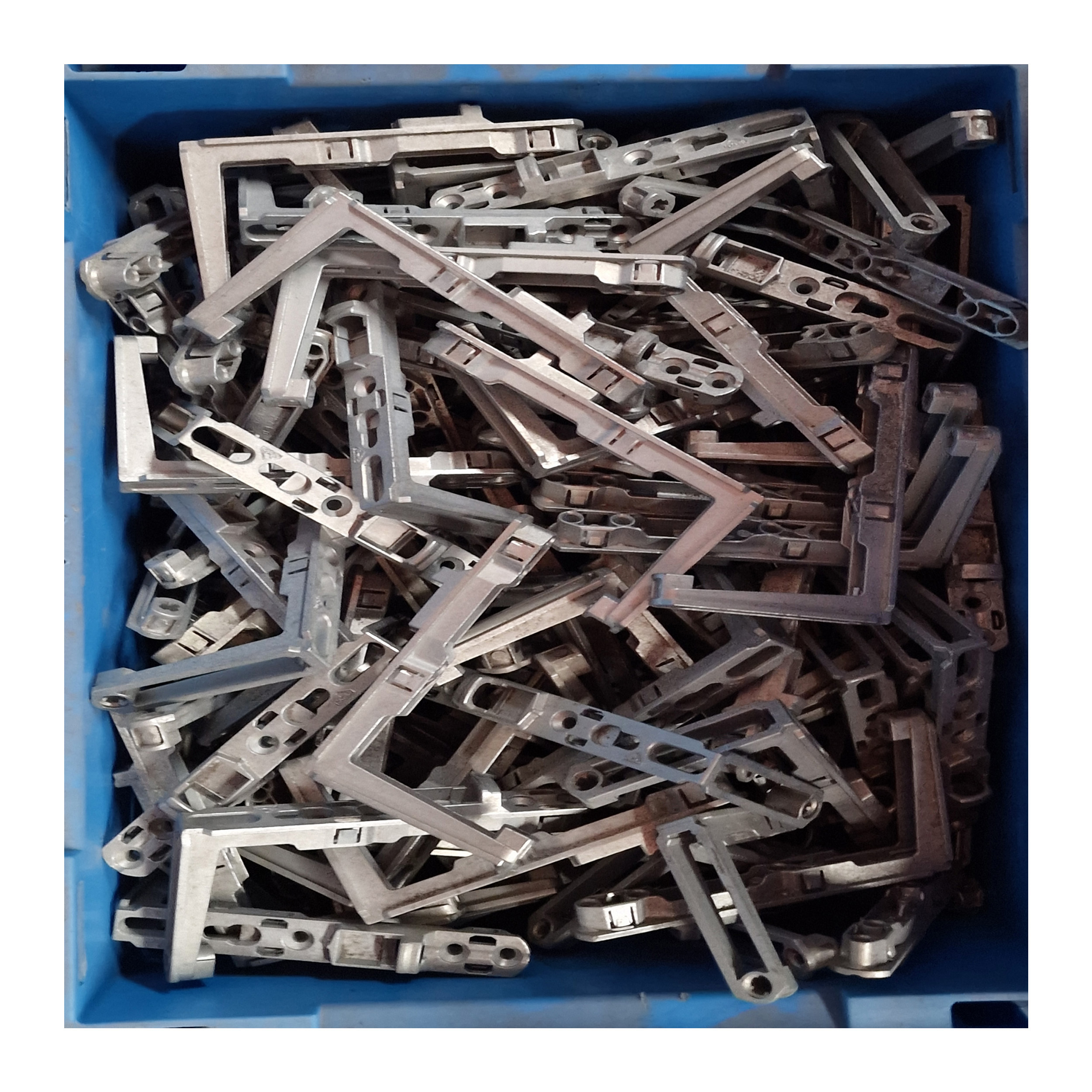 Montageplatte Aluminium für Fenstergriff