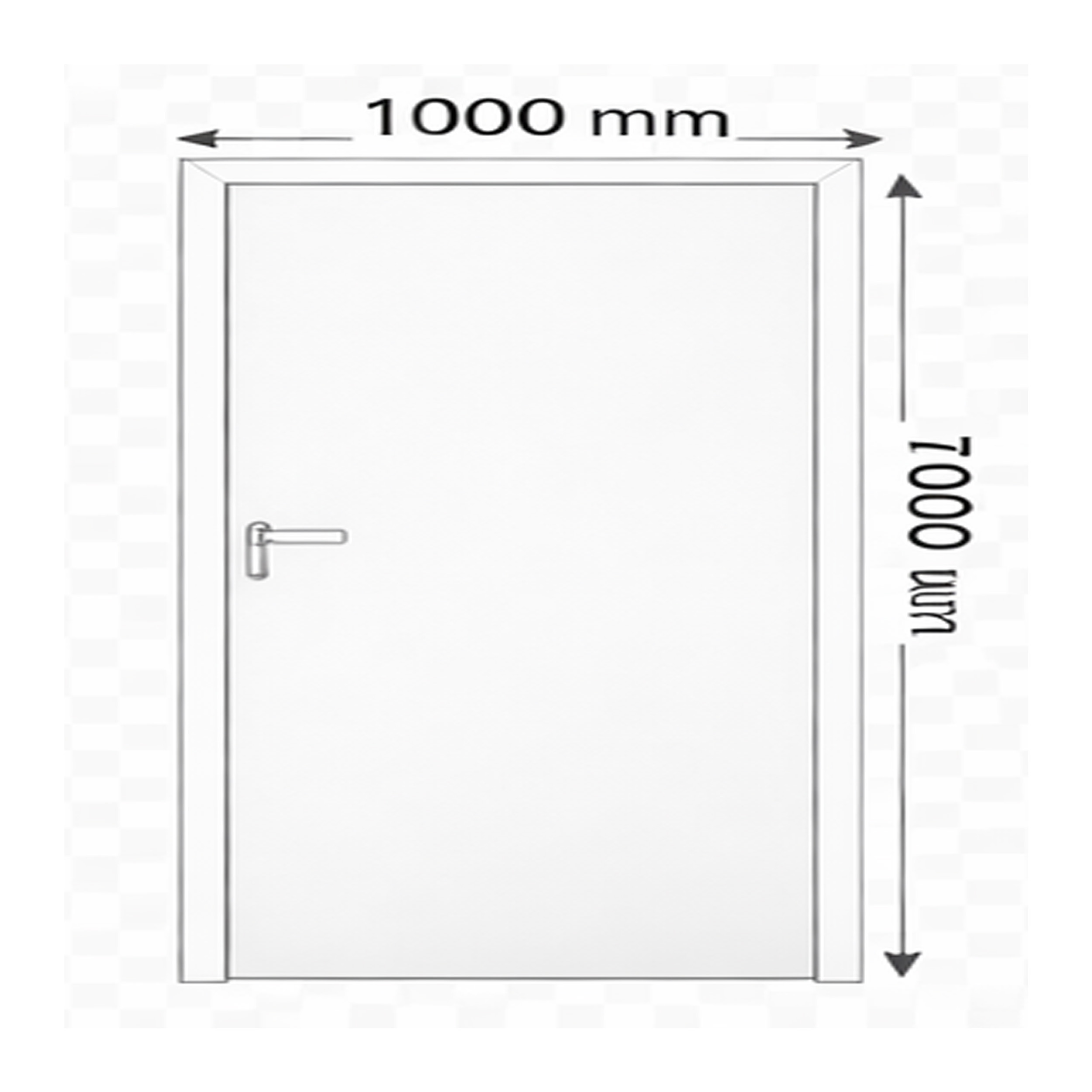 Fertige Tür- und Fenstereinheit komplett