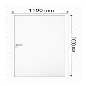 Fertige Tür- und Fenstereinheit komplett