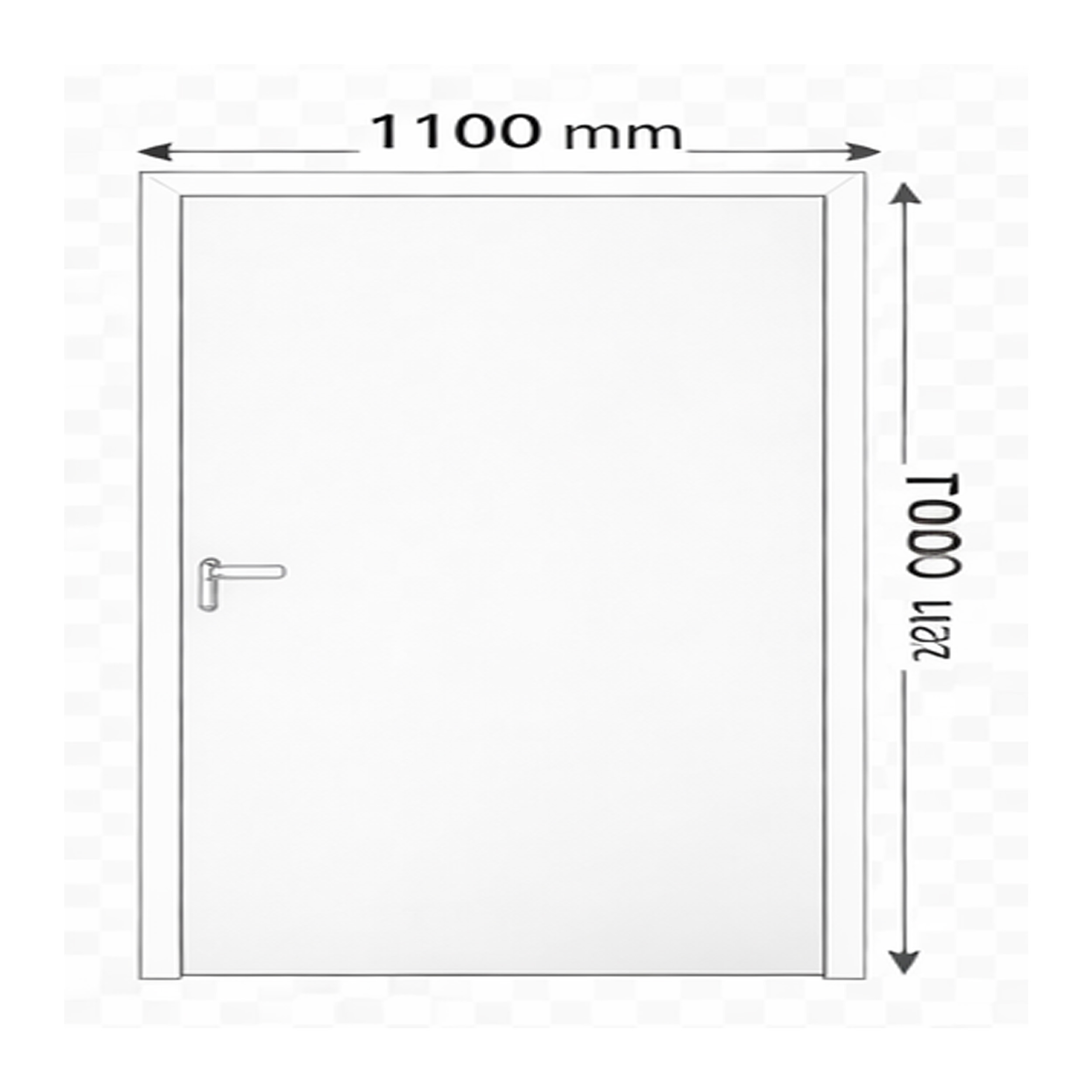 Fertige Tür- und Fenstereinheit komplett