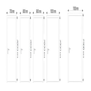 Fertige Tür- und Fenstereinheit komplett