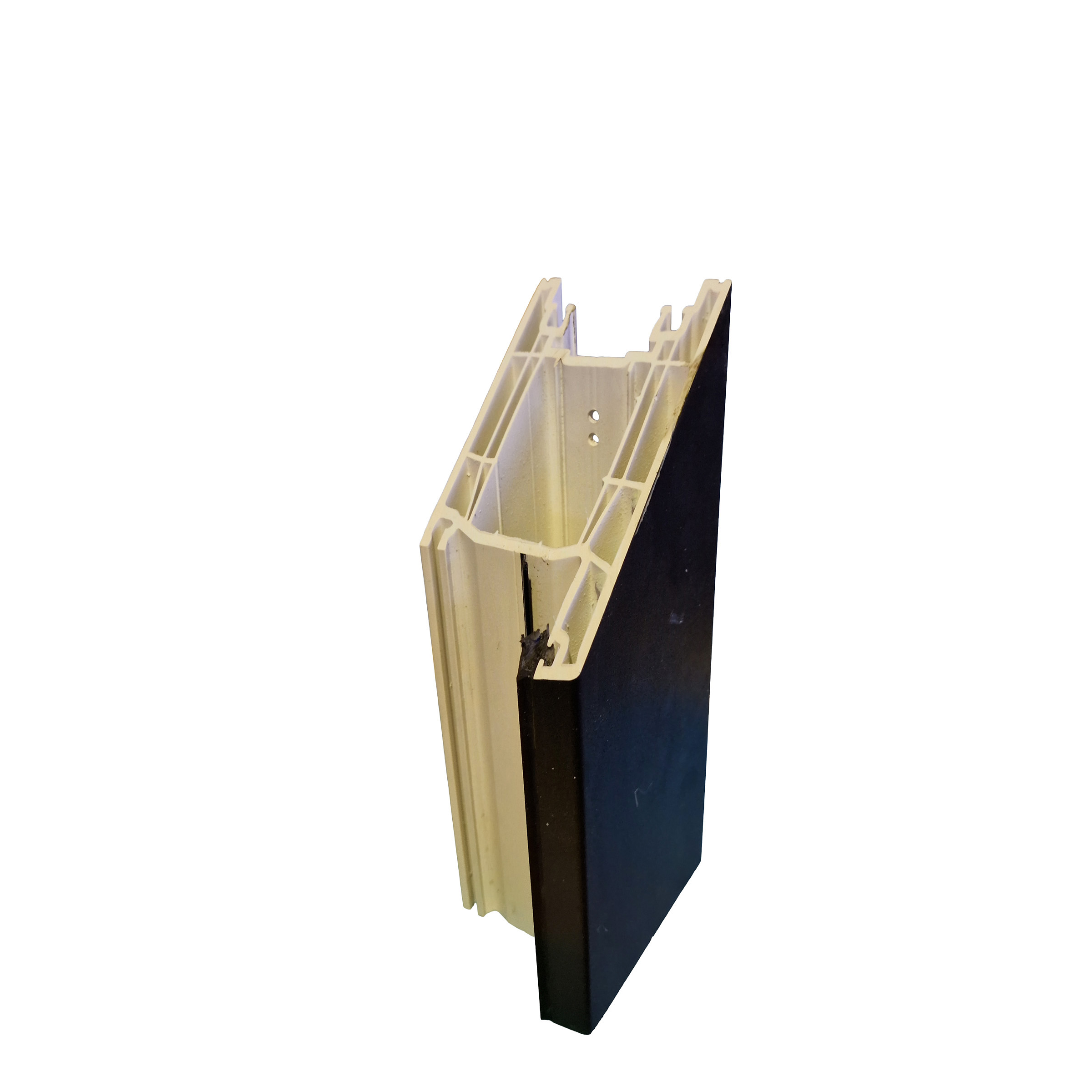 Fensterrahmen-Querschnittsprofil PVC